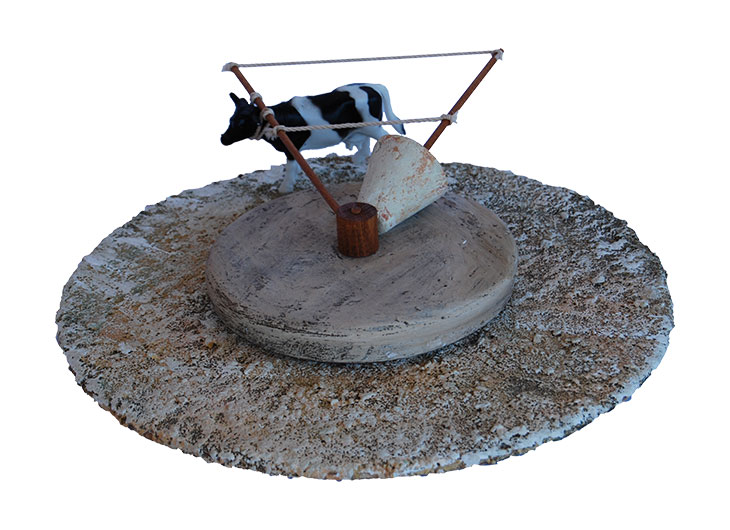 The animal-driven mill