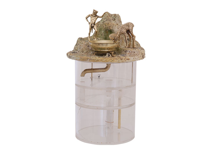 The hydraulic automaton of Pan