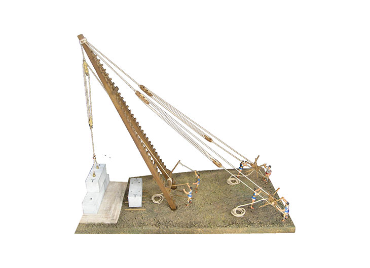 The crane for medium load