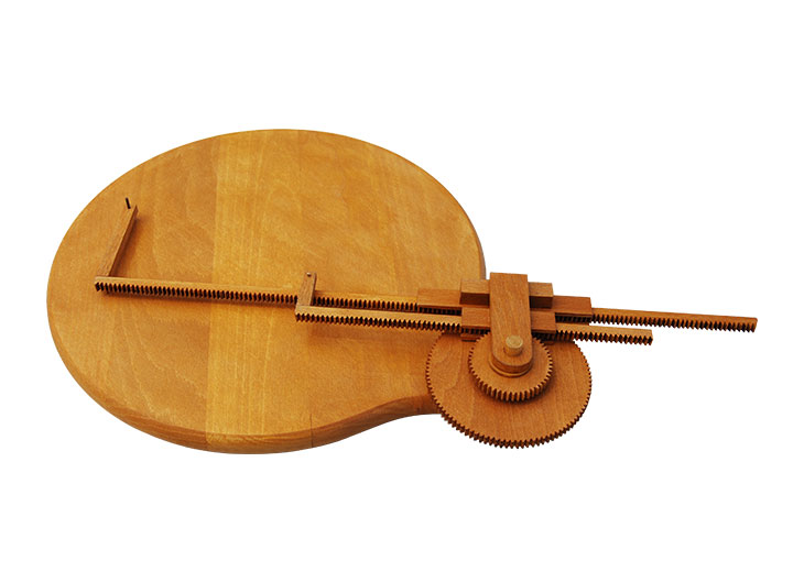 The pantograph of Heron