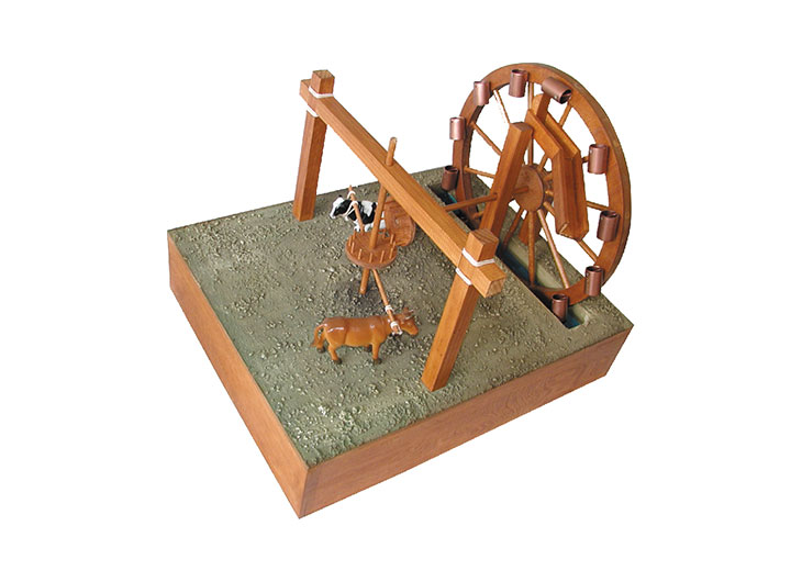 The hydraulic wheel of Perachora