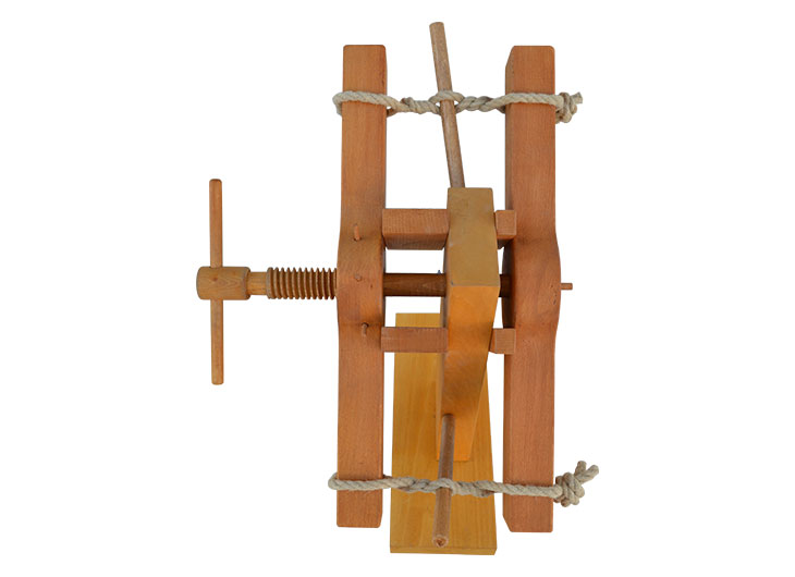 The nut fabrication machine of Heron