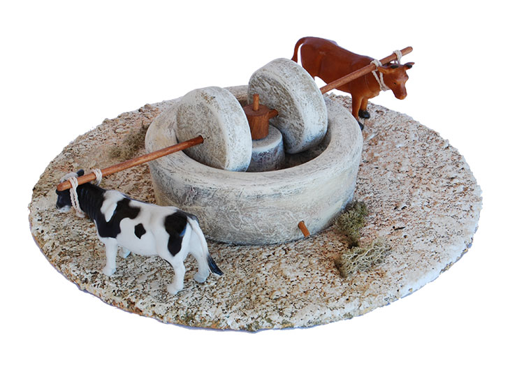 The stone olive press